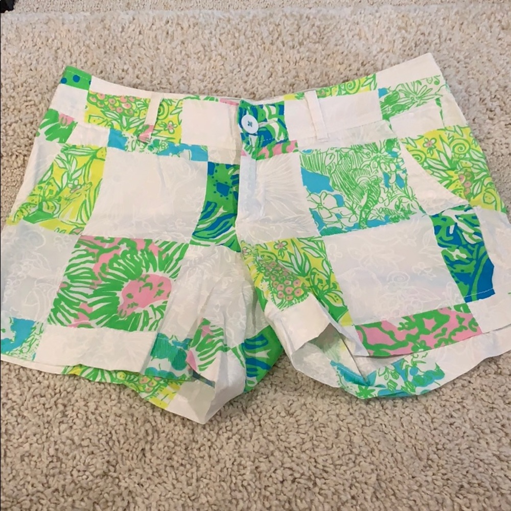 Lilly Pulitzer Patch Work Callahan Shorts